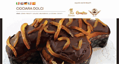 Desktop Screenshot of ciociaradolci.com